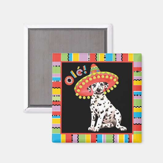 Fiesta Dalmatiner Magnet (Vorderseite/Rückseite)