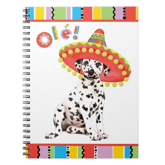 Fiesta Dalmatiner Notizblock (Vorderseite)