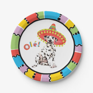Fiesta-Dalmatiner Pappteller
