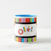 Fiesta Dalmatiner Zweifarbige Tasse (Mittel)