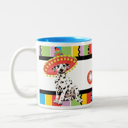 Fiesta Dalmatiner Zweifarbige Tasse (Links)