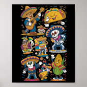 Fiesta Dancers: Der ultimative Salsa Squad Poster (Vorne)