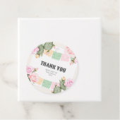 Fiesta Danke, dass Sie Gift Tag Geschenkanhänger (Beispiel)