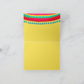 Fiesta danke Ihnen Karten (Innenseite)