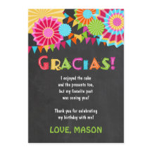 Fiesta-danken mexikanisches Geburtstags-Party