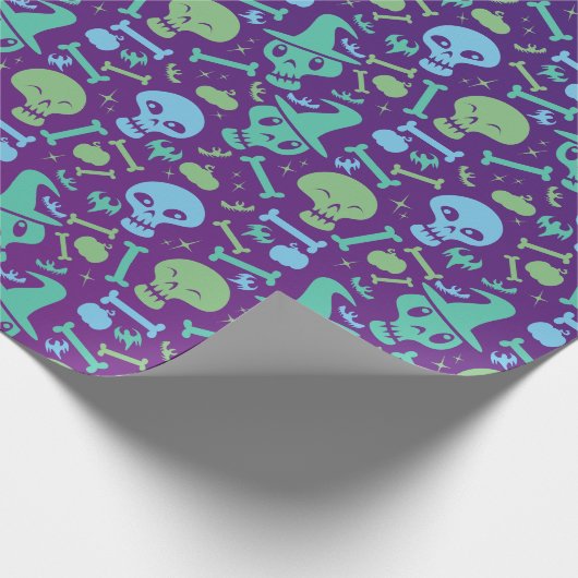 Fiesta de calaveras geschenkpapier (Ecke)