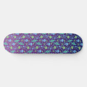 Fiesta de calaveras skateboard (Horizontal)