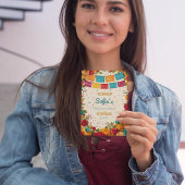 Fiesta de Colores Quinceanera, Brauch Einladung