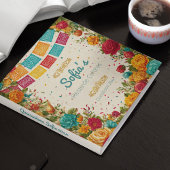 Fiesta de Colores Quinceanera, Brauch Gästebuch