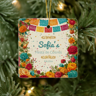 Fiesta de Colores Quinceanera, Brauch Keramikornament