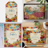 Fiesta de Colores Quinceanera, Brauch Notizblock