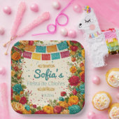Fiesta de Colores Quinceanera, Brauch Pappteller (Party)