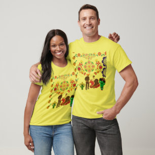 Fiesta de Colors gelb T-Shirt