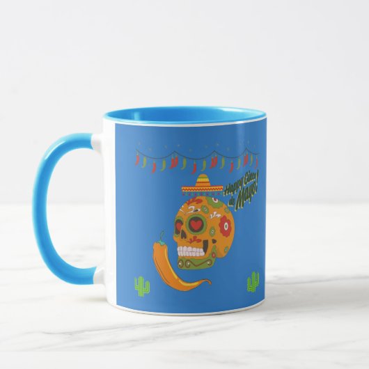 Fiesta de Fuego blau Tasse (Links)