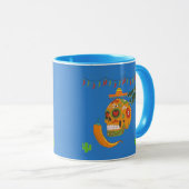 Fiesta de Fuego blau Tasse (VorderseiteRechts)