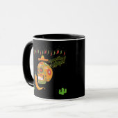 Fiesta de Fuego schwarz Tasse (Vorderseite Links)