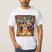 Fiesta de Halloween T-Shirt (Vorderseite)