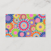 Fiesta Diaper Raffle Card Mexican Cactus Floral Begleitkarte (Rückseite)