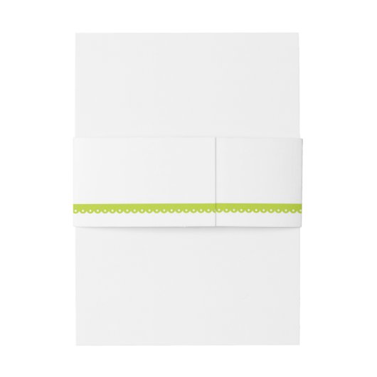 Fiesta, die mexikanisches Druck-Bauch-Band Wedding Einladungsbanderole (Rückseitenbeispiel)