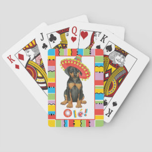 Fiesta Doberman Pinscher Spielkarten