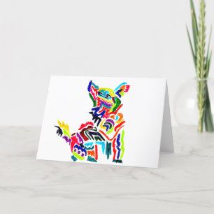 Fiesta Dog Card Dankeskarte
