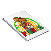 Fiesta Dog lasse Notizblock (Rechte Seite)