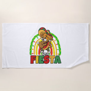 Fiesta Dog lasse Strandtuch