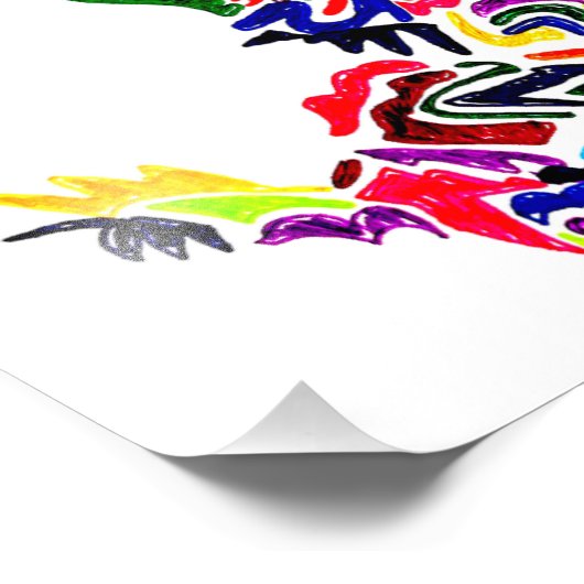 Fiesta Dog Print Fotodruck (Ecke)