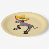 Fiesta Donkey Pappteller (Schrägansicht)