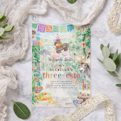 Fiesta Drei-Sterne-Party Einladung