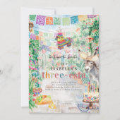 Fiesta Drei-Sterne-Party Einladung (Vorderseite)