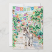 Fiesta Drei-Sterne-Party Einladung (Rückseite)