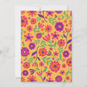 Fiesta-Dusche mit Post-Ferndusche Einladung (Rückseite)