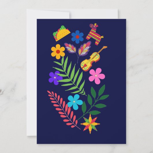 "Fiesta!" Einladung 5 de Mayo (Rückseite)