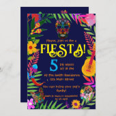 "Fiesta!" Einladung 5 de Mayo (Vorne/Hinten)
