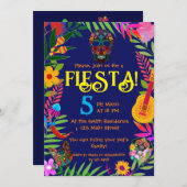 "Fiesta!" Einladung 5 de Mayo (Vorne/Hinten)