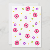 Fiesta Einladung Brautparty Geburtstag Einladung (Rückseite)