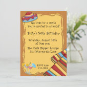 Fiesta-Einladung Einladung (Stehend Vorderseite)