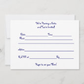 Fiesta Einladung... Einladung (Rückseite)