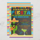 Fiesta Einladung - Mexikanische Party Einladung (Vorne/Hinten)