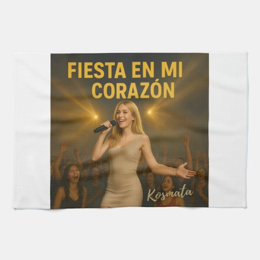 Fiesta en mi corazón - Geschirrtücher (Horizontal)