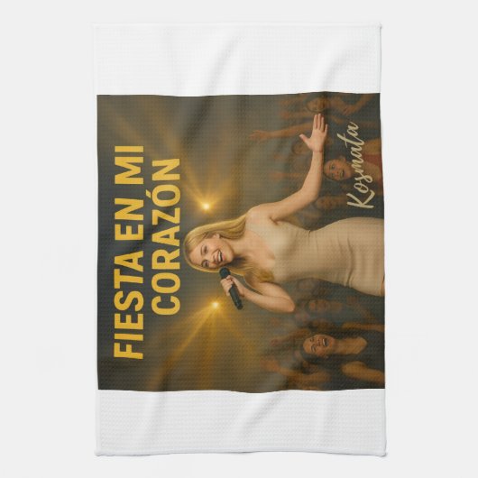 Fiesta en mi corazón - Geschirrtücher (Vertikal)