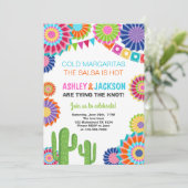 Fiesta Engagement Party Einladung Mexikanische Kak (Stehend Vorderseite)