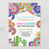 Fiesta Engagement Party Einladung Mexikanische Kak (Vorne/Hinten)