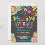 Fiesta Engagement Party lädt Nacho Average Party e Einladung (Vorderseite)