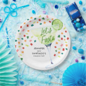 Fiesta Engagement Party Paper Napkins Pappteller (Party)