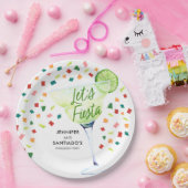 Fiesta Engagement Party Paper Napkins Pappteller (Party)