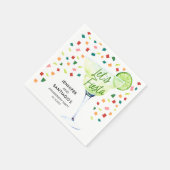 Fiesta Engagement Party Paper Napkins Serviette (Ecke)