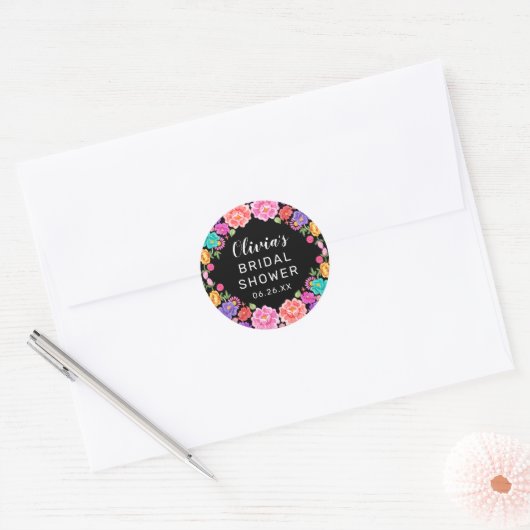 Fiesta Envelope Favor Stickers (Umschlag)