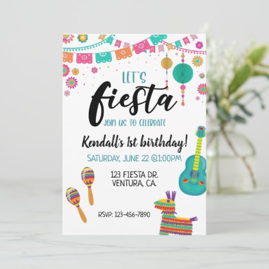 FIESTA, ERSTER GEBURTSTAG, LASSE FIESTA (Stehend Vorderseite)